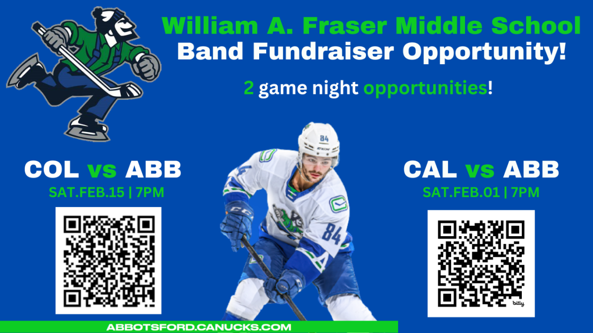 Abby Canucks Fundraiser - 2 games