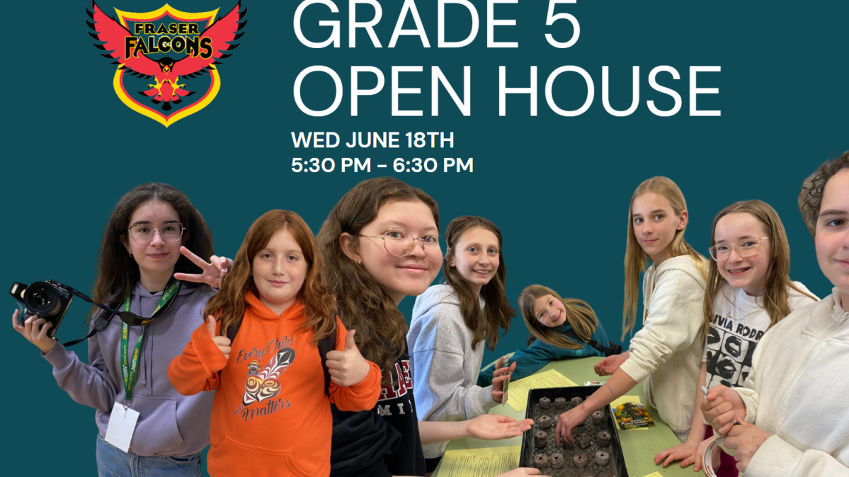 Grade 5 Open House
