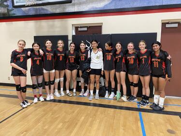 Fraser Grade 8 Volleyball Team